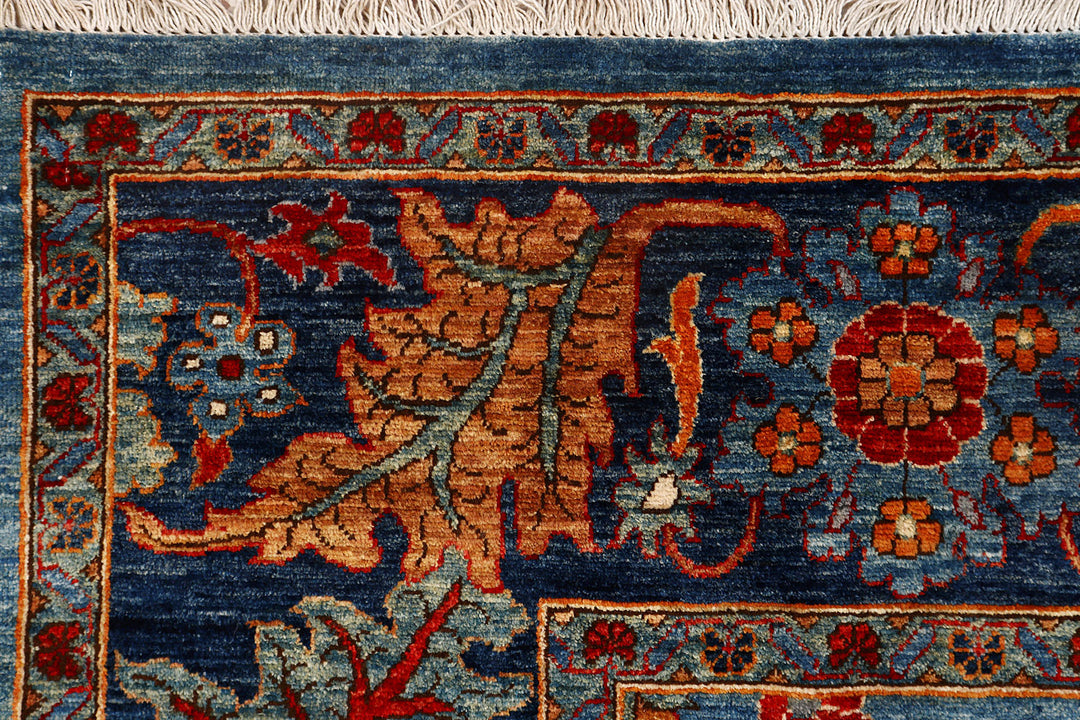 Steel Blue Ziegler 7' 11 x 10' - No. 73455