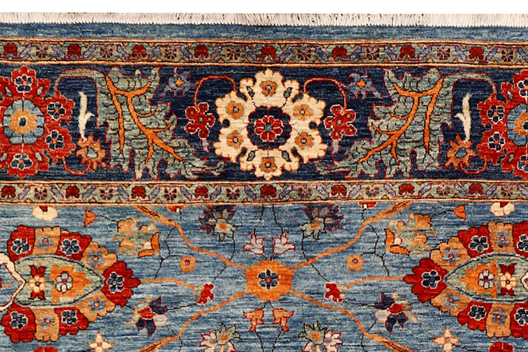 Steel Blue Ziegler 7' 11 x 10' - No. 73455