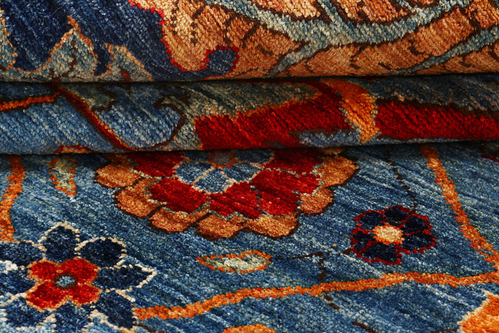 Steel Blue Ziegler 7' 11 x 10' - No. 73455