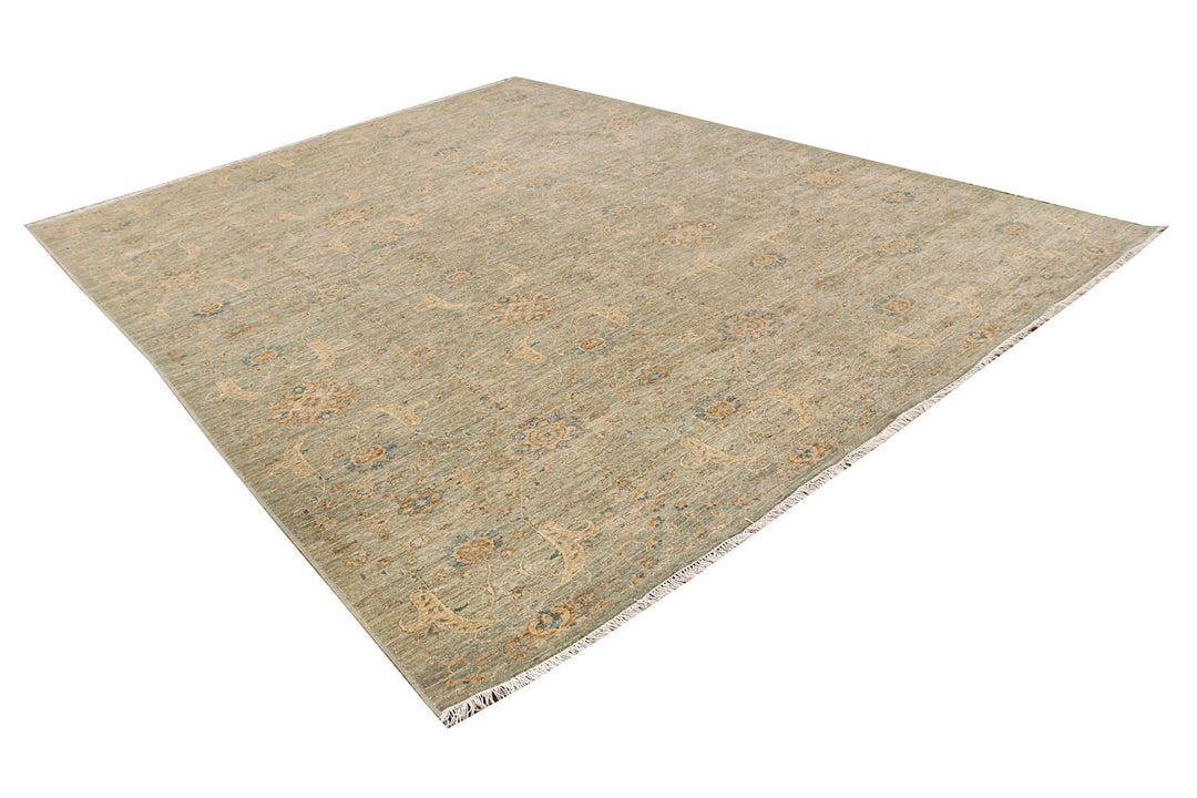 Tan Ikat 9'  x" 12' " - No. QA35787