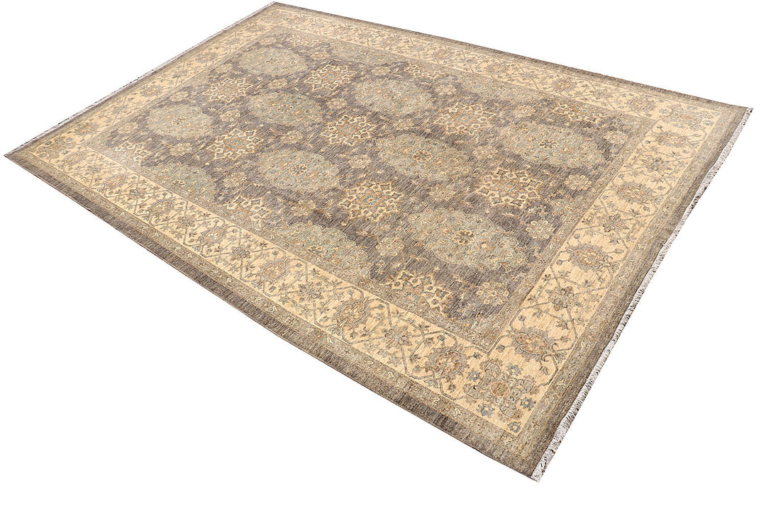 Rosy Brown Oushak 9'  11" x 14'  3" - No. QA10658