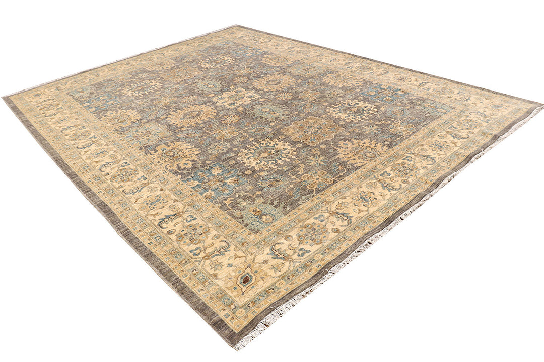 Dark Grey Ziegler 9'  1" x 11'  10" - No. QA10539