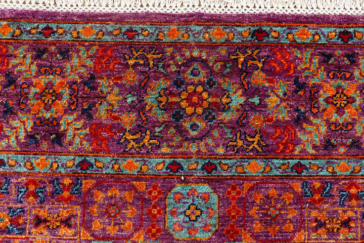 Multi Colored Mamluk 6'  1" x 8'  10" - No. QA97701