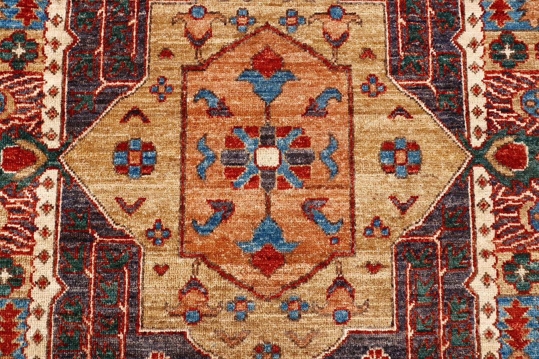Multi Colored Mamluk 8'  11" x 11'  7" - No. QA28035