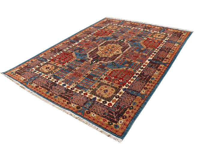 Multi Colored Mamluk 8'  11" x 11'  7" - No. QA28035