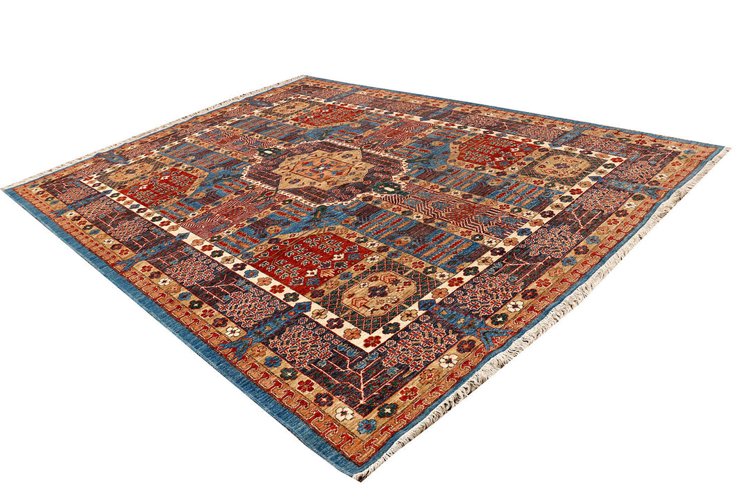 Multi Colored Mamluk 8'  11" x 11'  7" - No. QA28035
