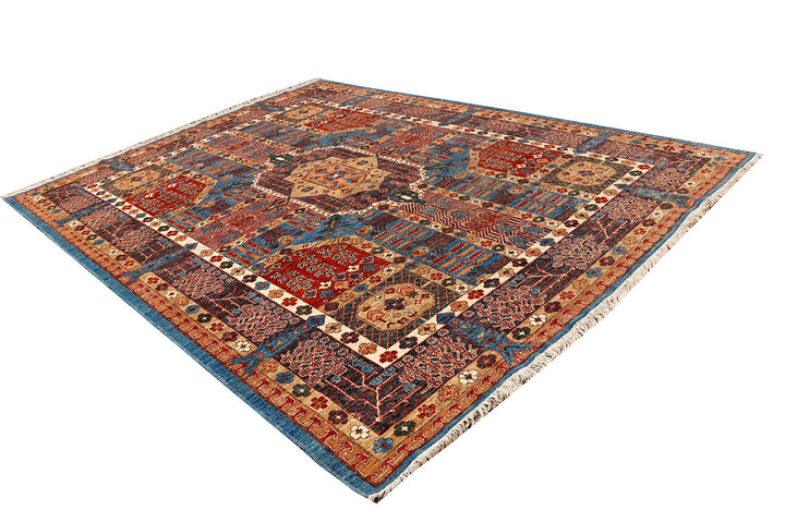 Multi Colored Mamluk 8'  11" x 11'  7" - No. QA28035