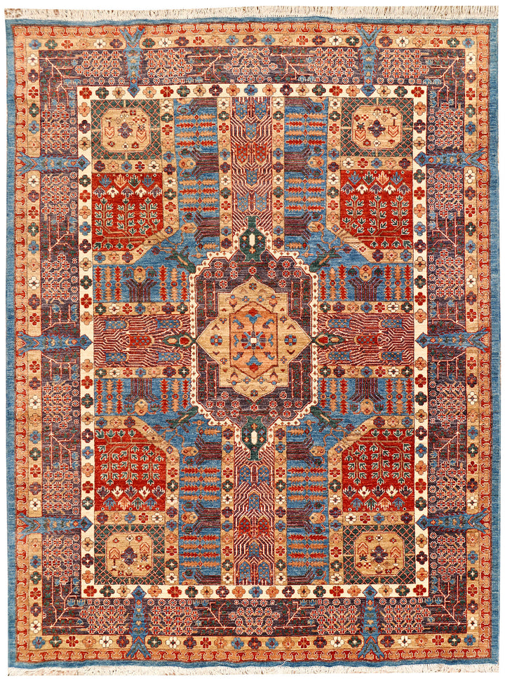 Multi Colored Mamluk 8'  11" x 11'  7" - No. QA28035