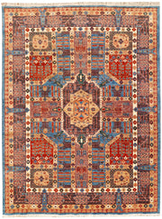 Multi Colored Mamluk 8'  11" x 11'  7" - No. QA28035
