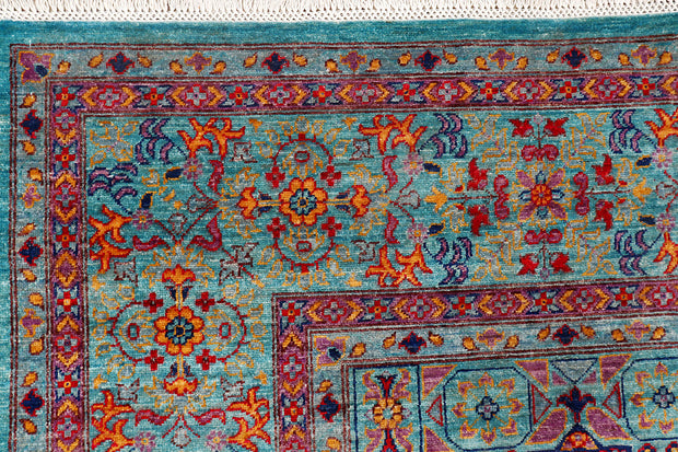 Multi Colored Mamluk 9'  x" 11'  7" - No. QA61331
