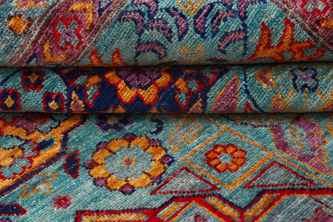 Multi Colored Mamluk 9'  x" 11'  7" - No. QA61331