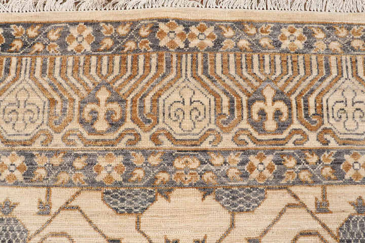 Blanched Almond Oushak 7' 11 x 9' 9 - No. 73465