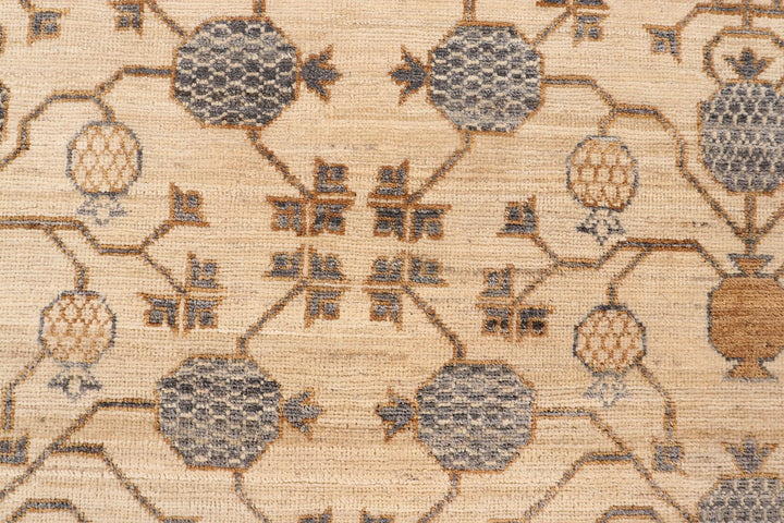 Blanched Almond Oushak 7'  11" x 9'  9" - No. QA80111