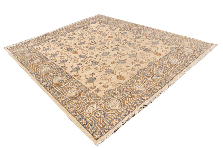 Blanched Almond Oushak 7' 11 x 9' 9 - No. 73465