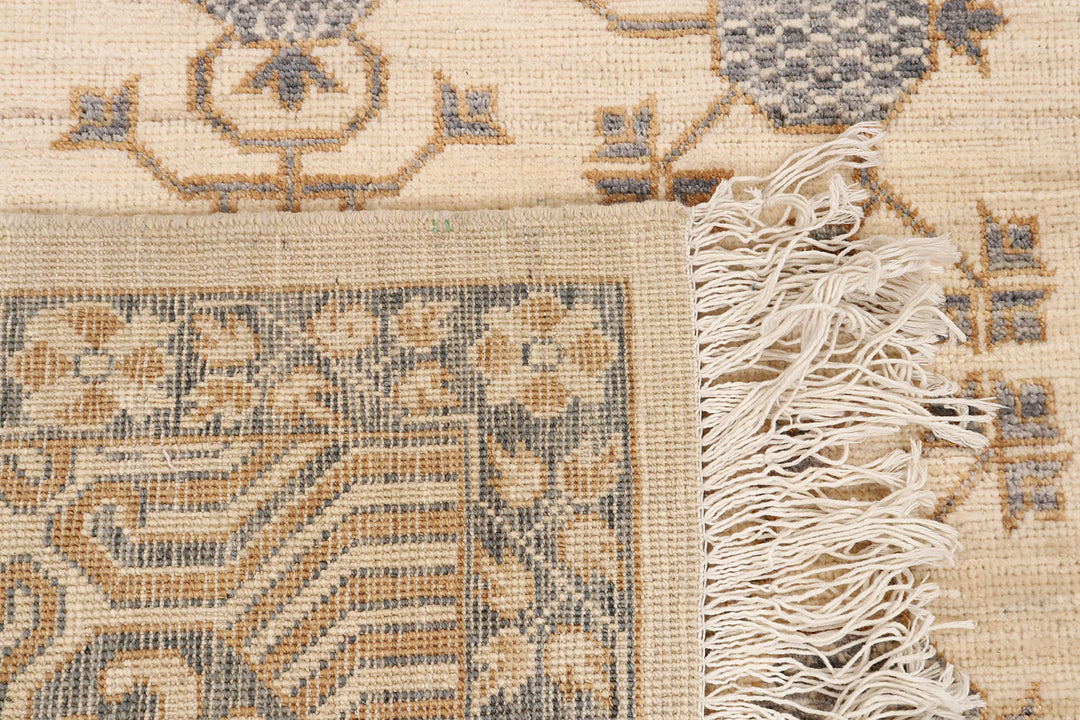 Blanched Almond Oushak 7'  11" x 9'  9" - No. QA80111