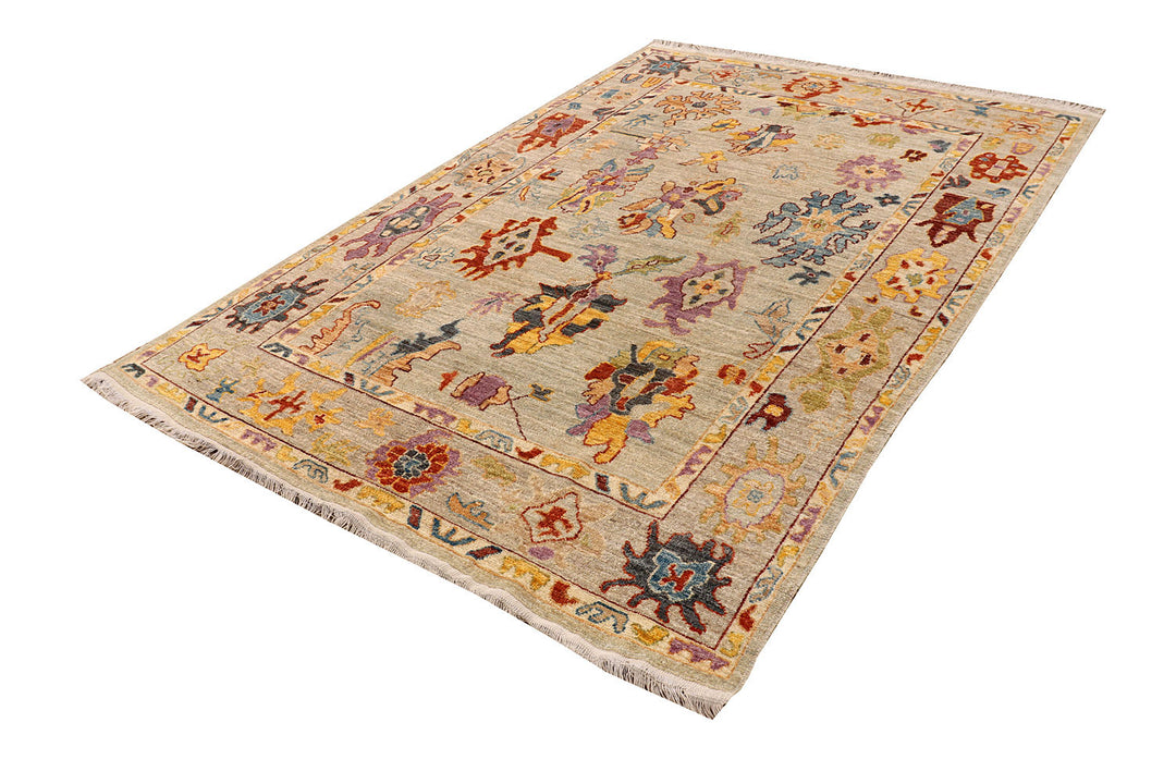 Bisque Oushak 6'  x" 8'  11" - No. QA97225