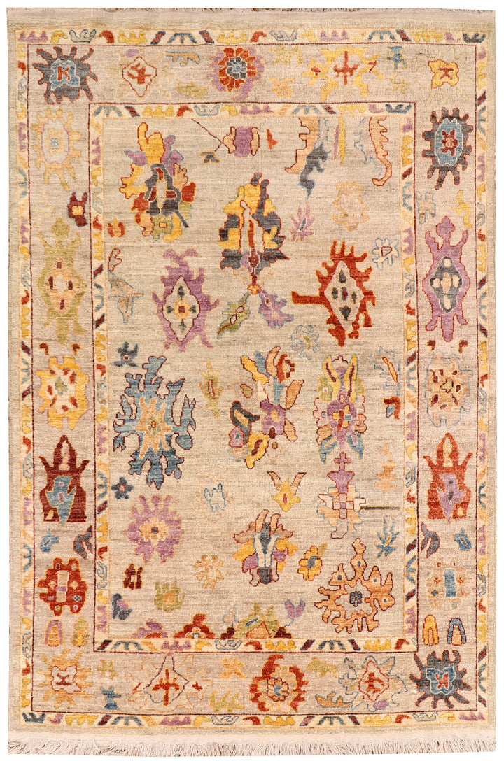 Bisque Oushak 6' x 8' 11 - No. 73467