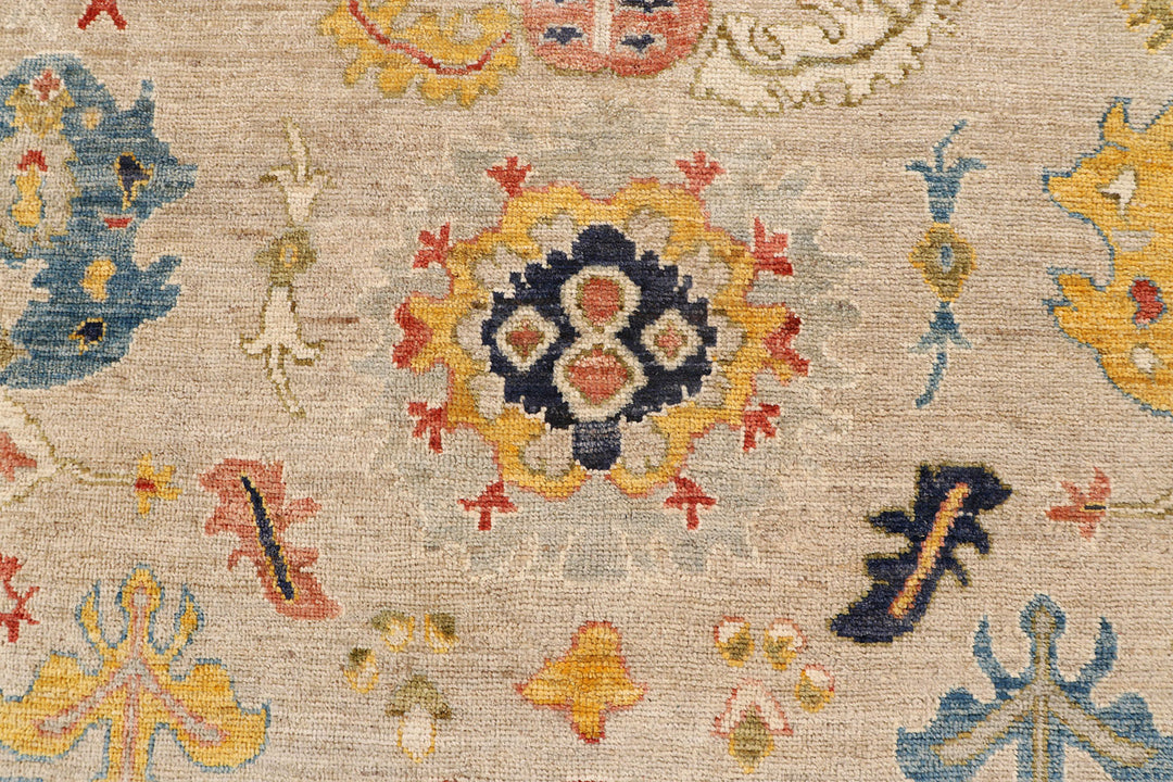 Blanched Almond Oushak 7' 10 x 10' 1 - No. 73469