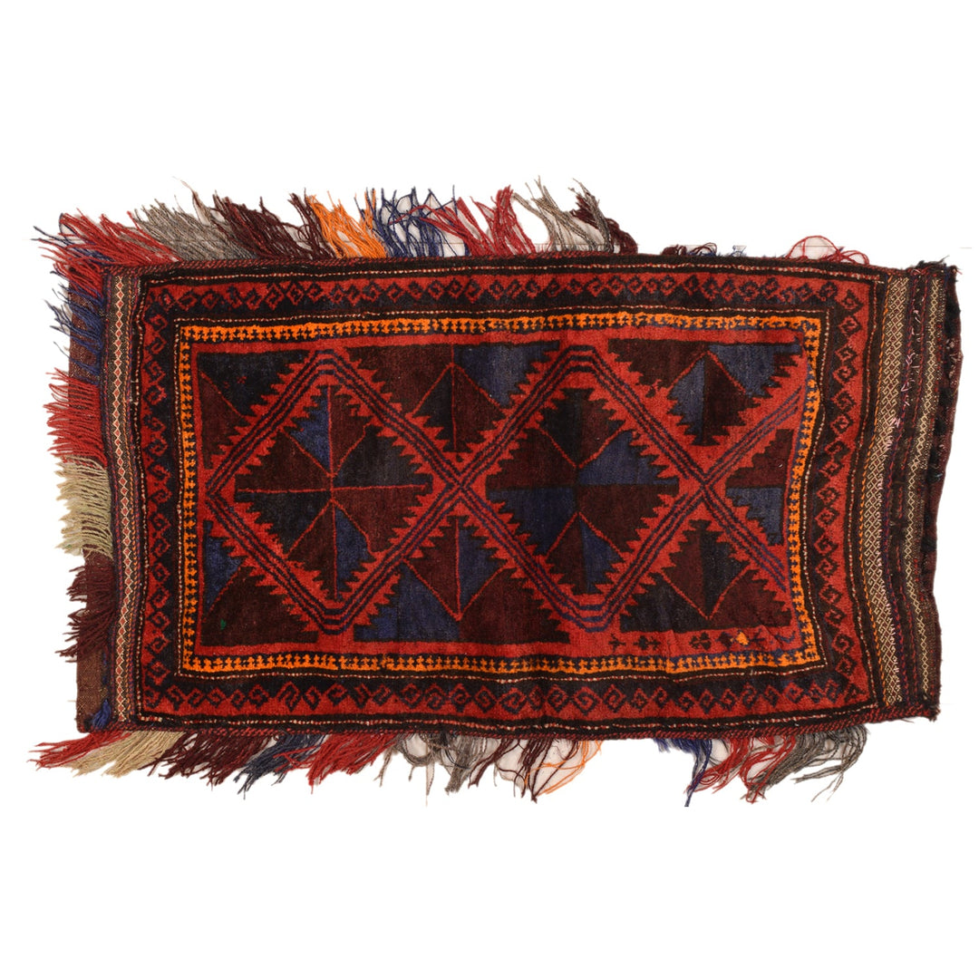 Afghan Balisht Rug 2' x 3' 7" Hand-Knotted