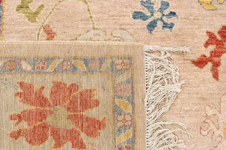 Bisque Oushak 8'  11" x 11'  11" - No. QA45322