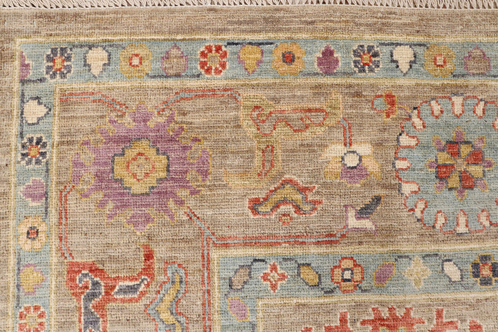 Tan Oushak 8'  10" x 12'  3" - No. QA99769