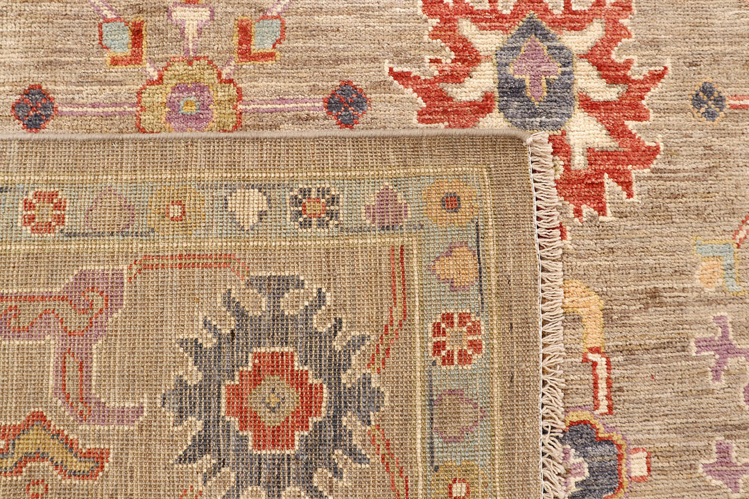 Tan Oushak 8'  10" x 12'  3" - No. QA99769