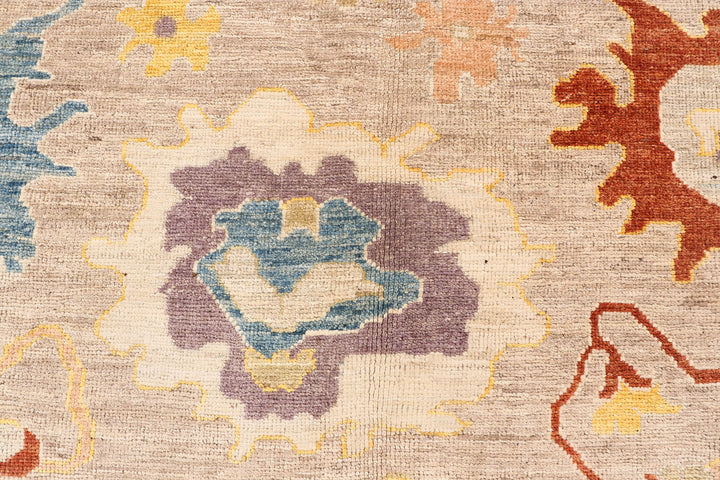 Bisque Oushak 9' 3 x 11' 10 - No. 73475