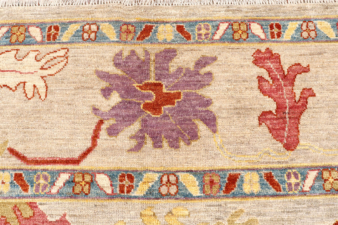 Tan Oushak 8'  11" x 11'  8" - No. QA45541