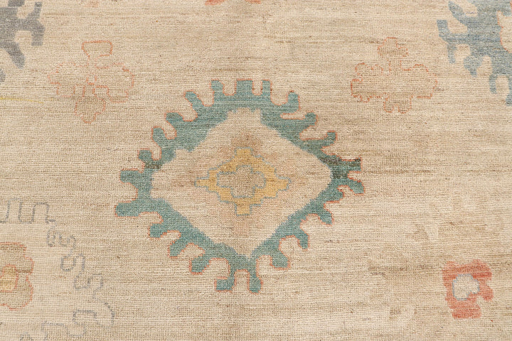 Bisque Oushak 9' 1 x 11' 10 - No. 73479