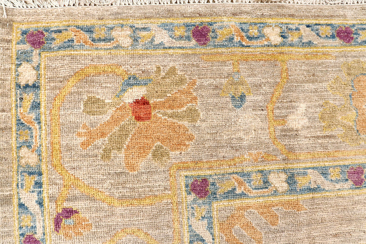 Tan Oushak 9'  x" 11'  11" - No. QA66312