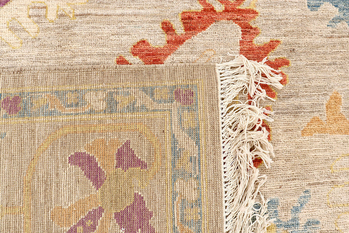 Tan Oushak 9'  x" 11'  11" - No. QA66312