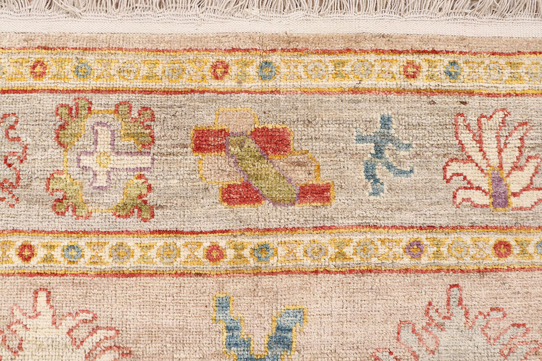 Peach Puff Oushak 5'  4" x 6'  11" - No. QA53910