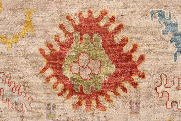 Peach Puff Oushak 5'  4" x 6'  11" - No. QA53910