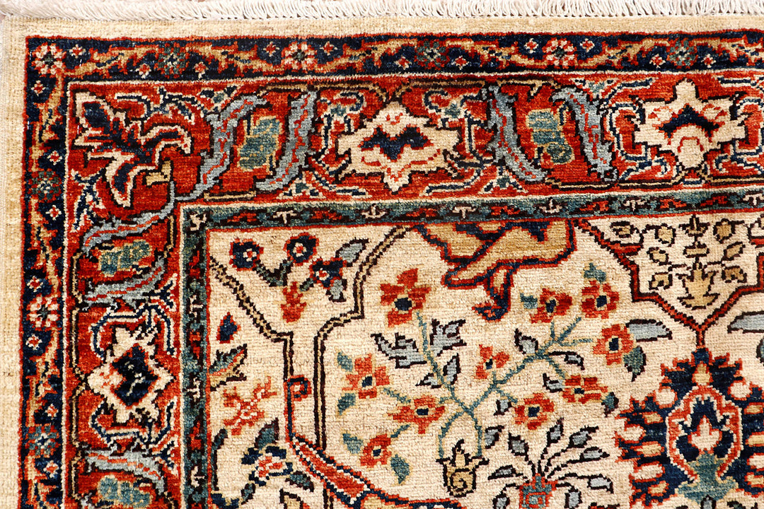 Blanched Almond Ziegler 4'  5" x 6'  3" - No. QA69162