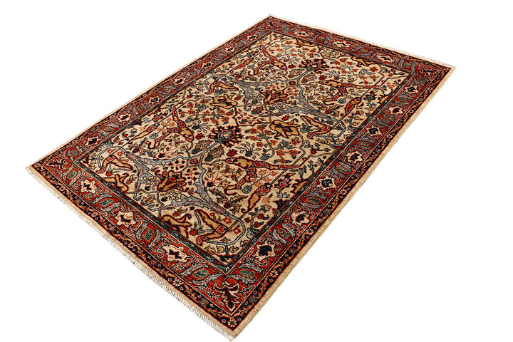 Blanched Almond Ziegler 4'  5" x 6'  3" - No. QA69162