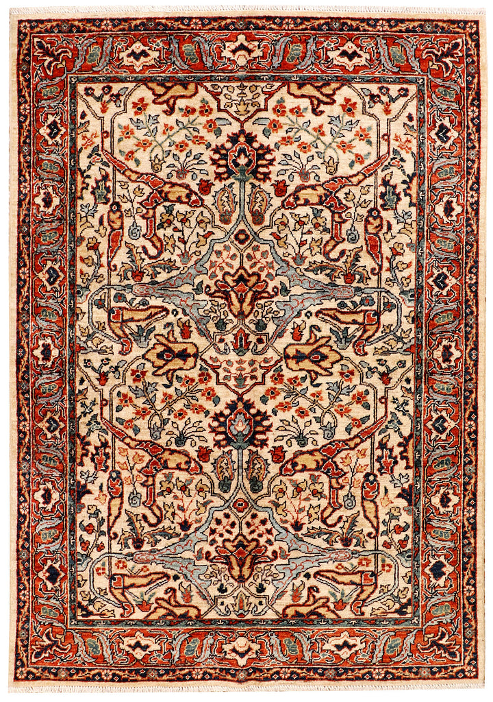 Blanched Almond Ziegler 4'  5" x 6'  3" - No. QA69162