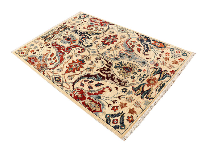 Blanched Almond Ziegler 3'  11" x 5'  10" - No. QA96017