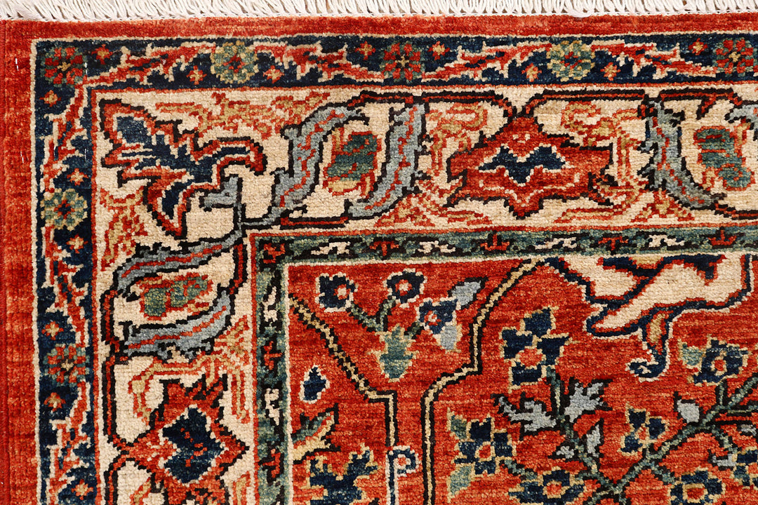 Blanched Almond Ziegler 4'  6" x 5'  11" - No. QA35994