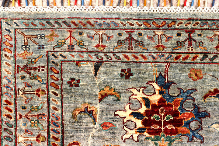 Multi Colored Kazak 2'  10" x 8'  2" - No. QA44423