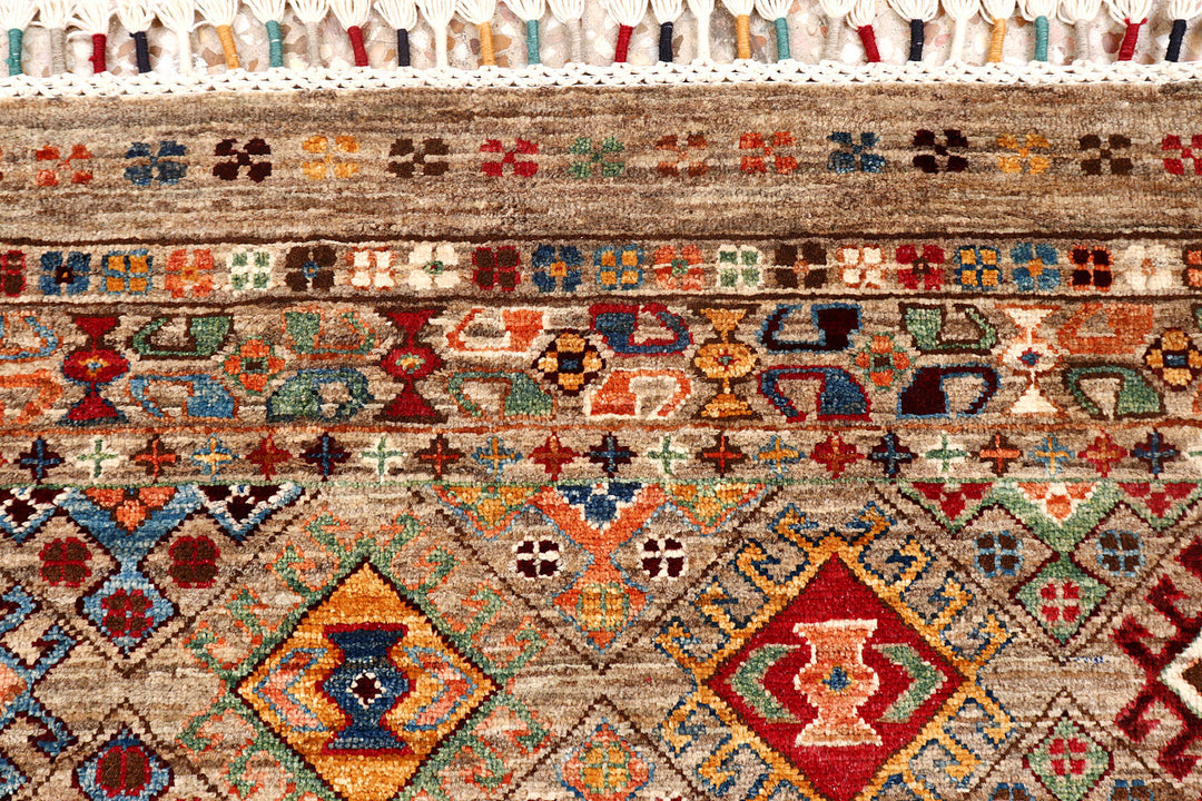 Multi Colored Kazak 2' 7 x 9' 9 - No. 73502