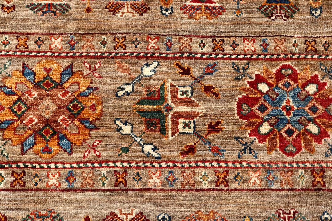 Multi Colored Kazak 2'  9" x 8'  4" - No. QA23764