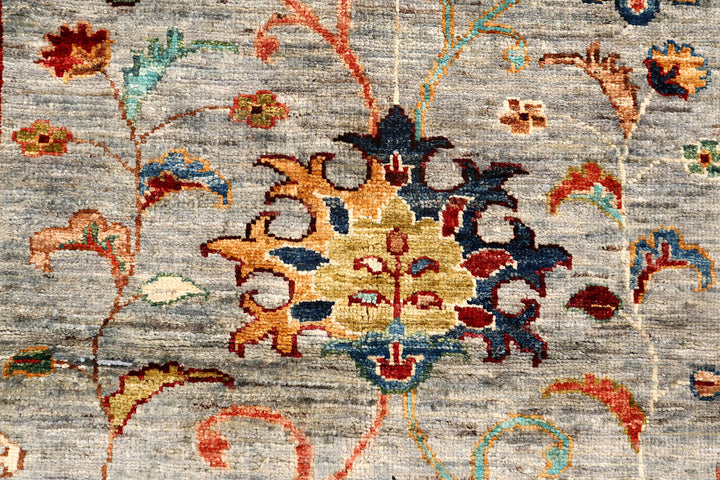 Multi Colored Kazak 2'  11" x 8'  2" - No. QA13604