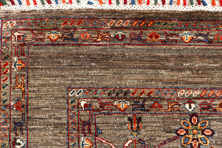 Multi Colored Kazak 5'  x" 6'  10" - No. QA64795