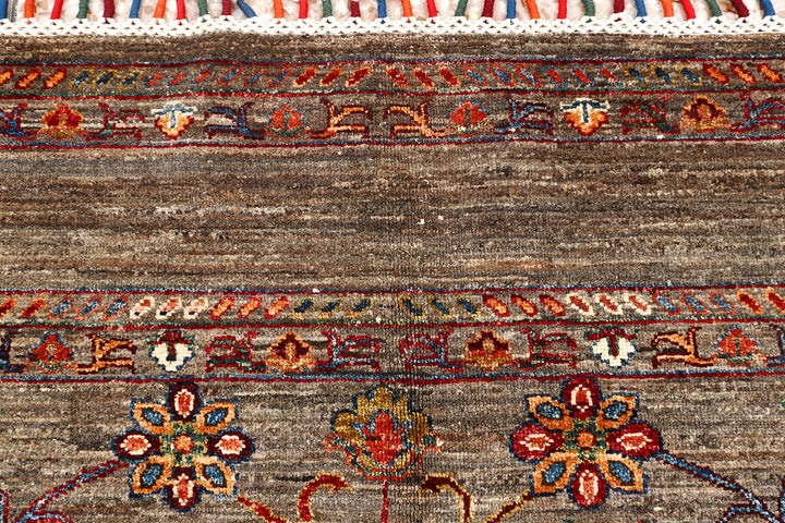 Multi Colored Kazak 5'  x" 6'  10" - No. QA64795