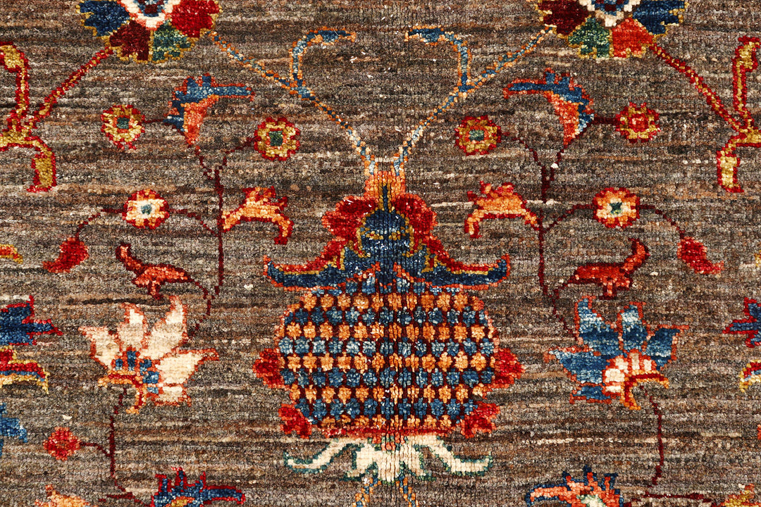 Multi Colored Kazak 5'  x" 6'  10" - No. QA64795