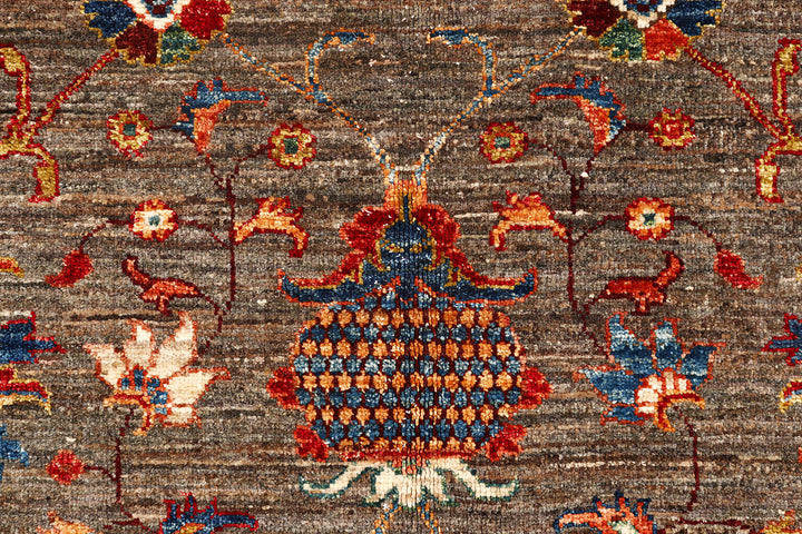 Multi Colored Kazak 5'  x" 6'  10" - No. QA64795