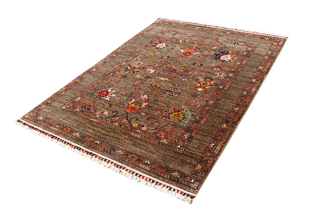 Multi Colored Kazak 5'  x" 6'  10" - No. QA64795