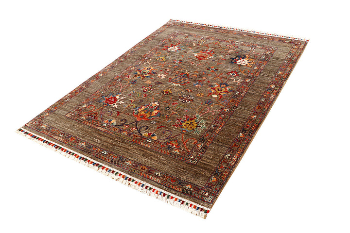 Multi Colored Kazak 5'  x" 6'  10" - No. QA64795