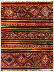 Multi Colored Kazak 4'  11" x 6'  4" - No. QA24719