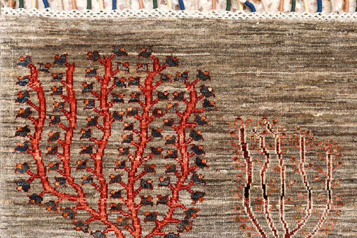 Tan Kazak 5'  9" x 7'  7" - No. QA61698